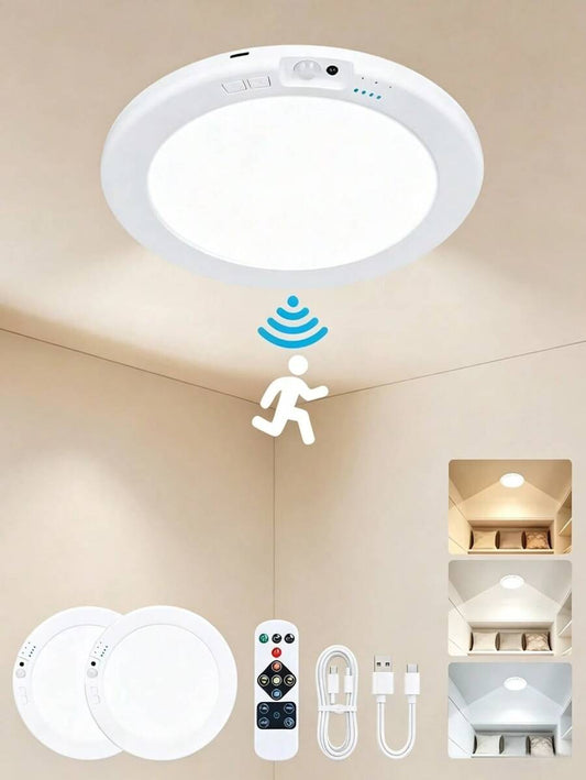 USB LED Motion Ceiling Light with Remote